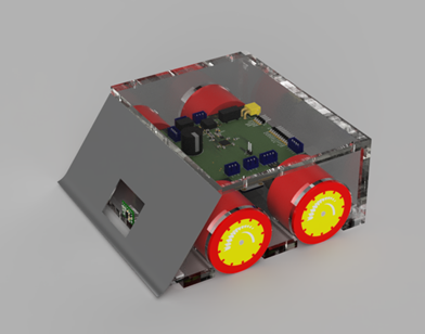 Sumobot CAD Render